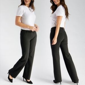 BETABRAND Charcoal Classic Dress Pant Yoga Pants